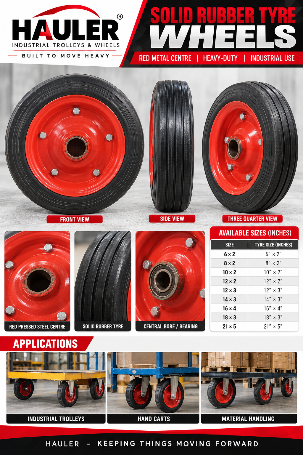 Solid Rubber Tyre — TN Enterprises Chennai